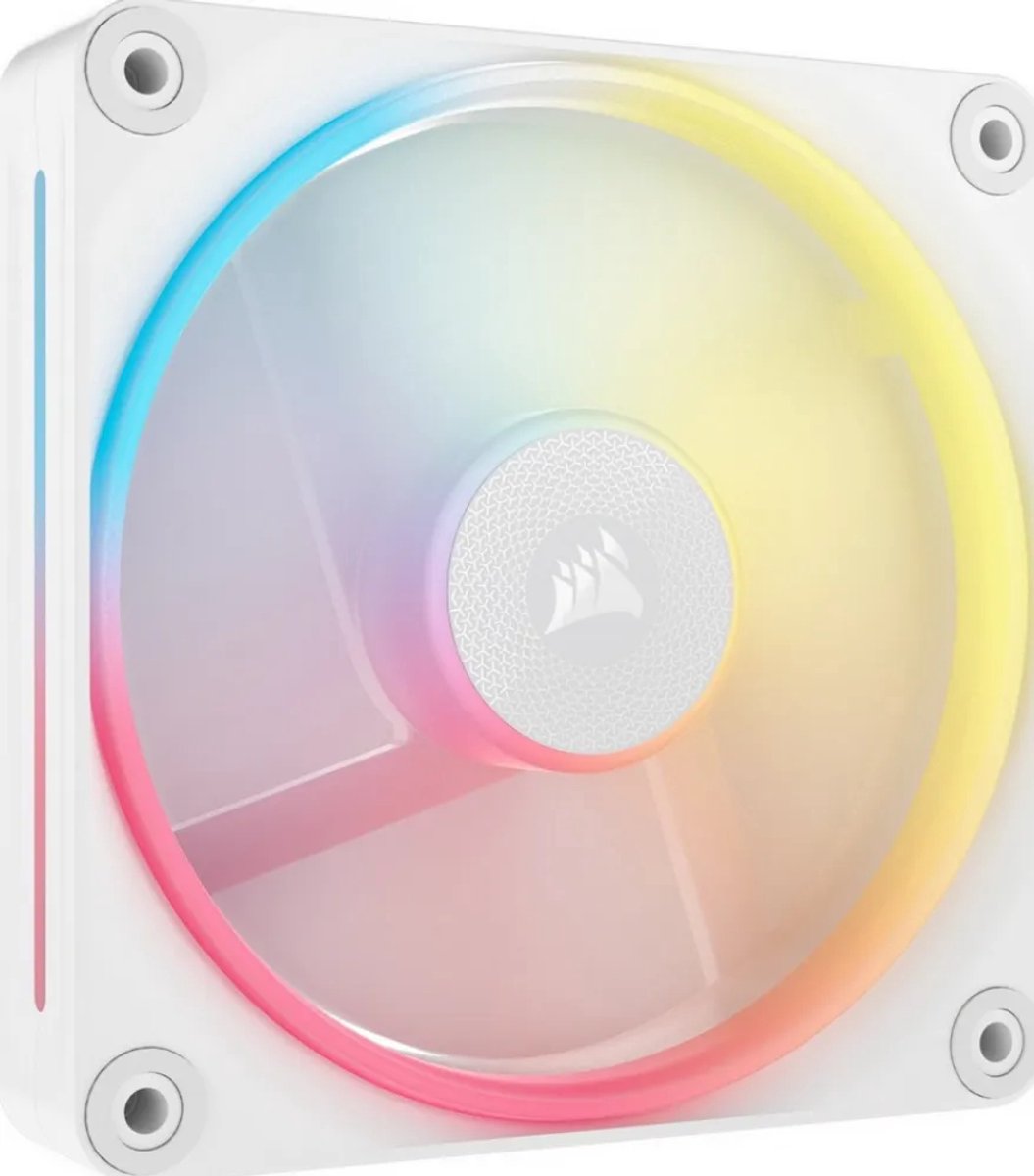 Corsair iCUE LINK LX120-R RGB computer behuizing ventilator 12 cm wit 1 stuk