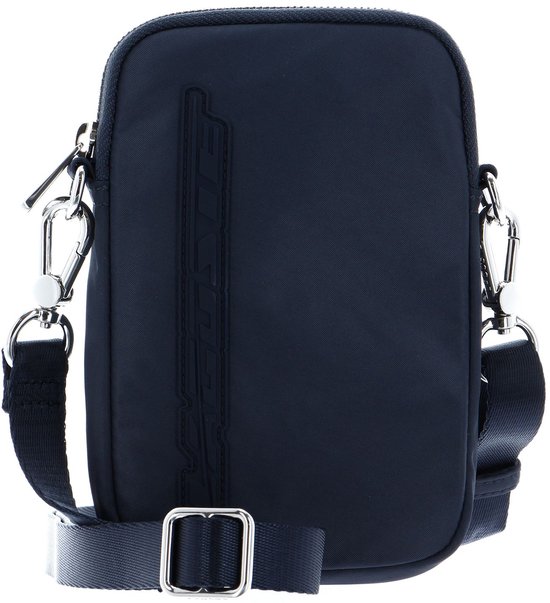 LACOSTE Telefoontasje Phone Holder Bleu Nuit Blanc Donkerblauw