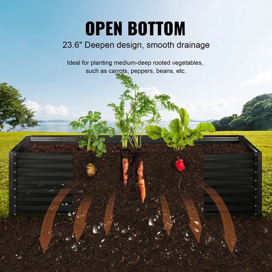 Taleco Gear Raised Bed with 5 Levels for Flowers and Vegetables for Indoor and Outdoor Use Size M Taleco Gear Raised Bed with 5 Levels for Flowers and Vegetables for Indoor and Outdoor Use Size M