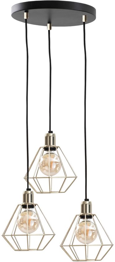 LEDSone Retro Industriële Hanglamp Opgeschort Plafondlamp Stijl Metalen Lamp Schaduw Rose Goud 44680