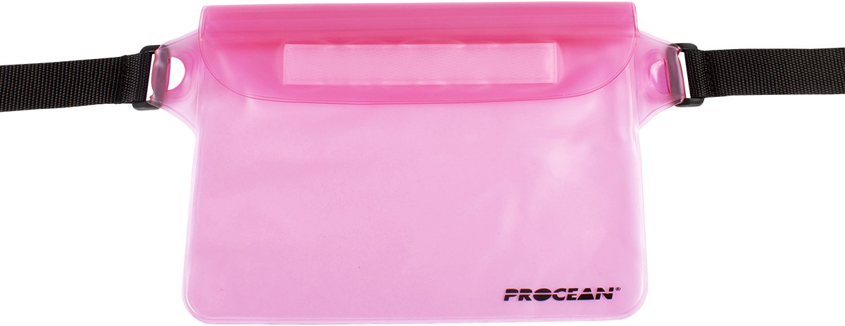 Droogtas | heuptas | Procean | transparant roze