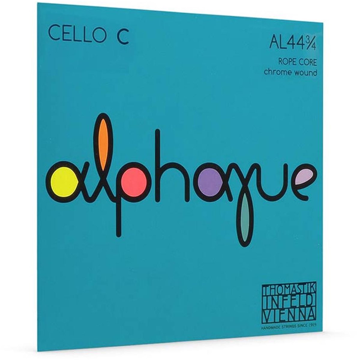 Thomastik Infeld THAL-44-34 cello string C-4 3/4 medium, rope core, chrome wound
