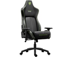 Luxe Premium Gamestoel - HICON - Lumbar Support - Gaming Chair - Gaming Stoel – Pulse Havoc – Ergonomische Gaming Chair met Comfort - Zwart