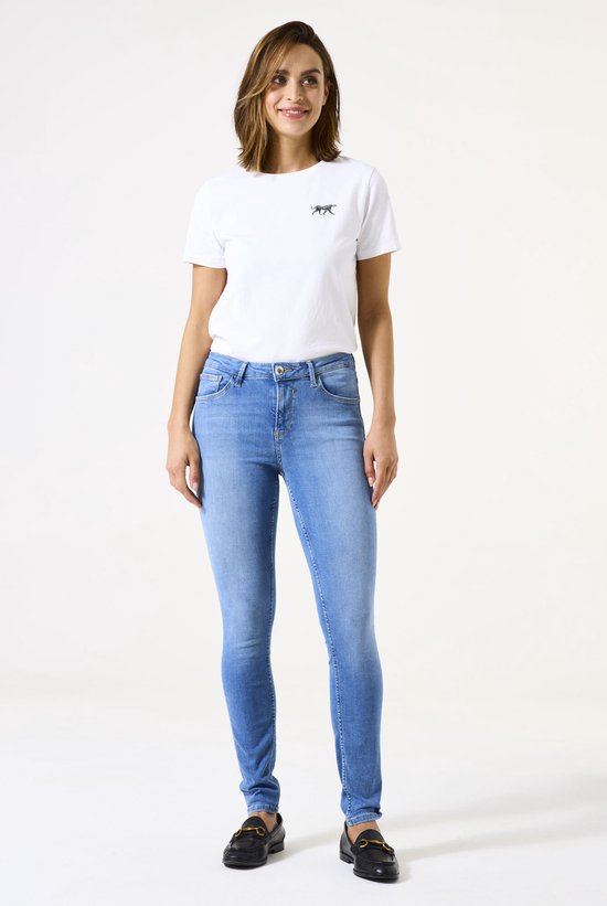 GARCIA Celia Ladies Skinny Fit Jeans Blauw - Taille W30 X L28