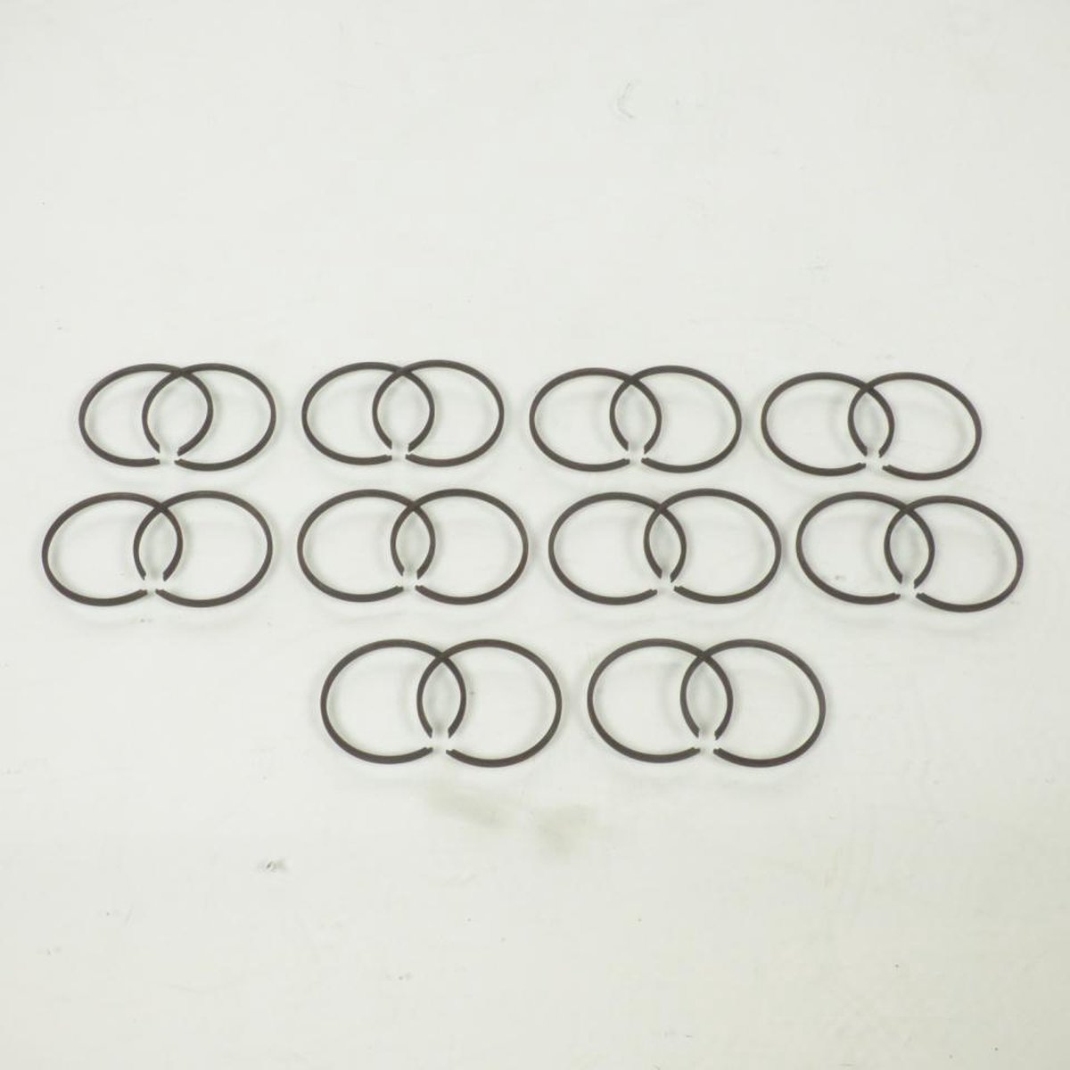 Boite de vingt segments de piston RSM pour mobylette MBK 51 Ø38.98x2mm Erg int