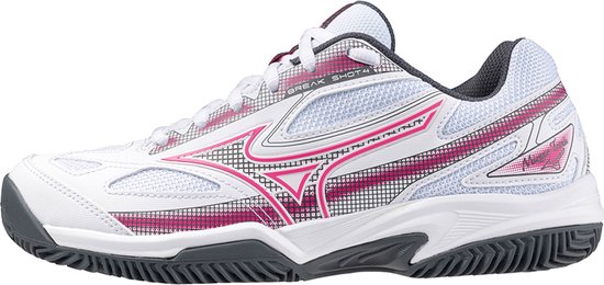 Mizuno BREAK SHOT 4 CC WOS tennisschoenen dames gravel 61GC232658 wit