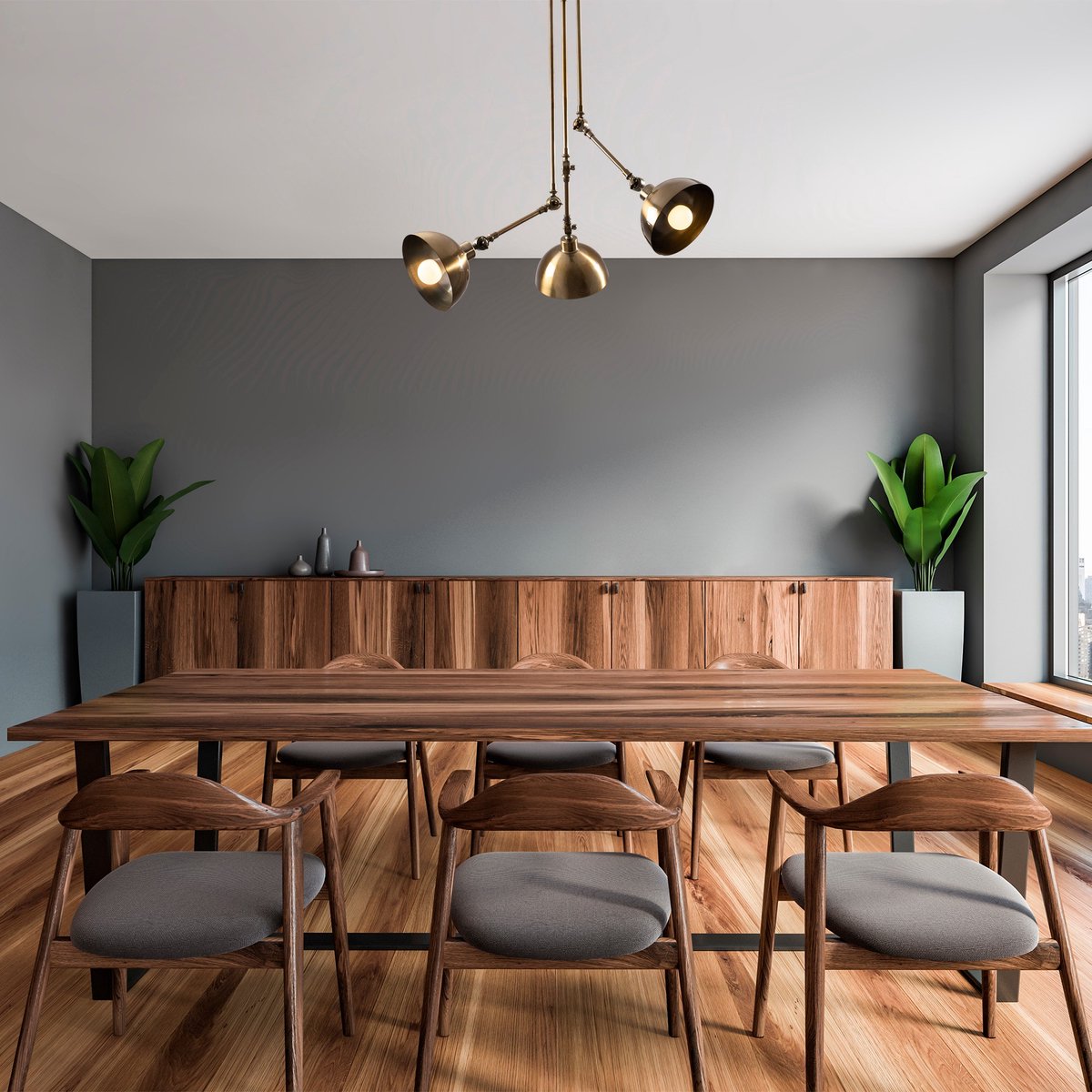 Vintage Metalen Kroonluchter | Tatum | 90x90cm | 98cm Hoogte - Emob - Plafondlampen - Koper - Metaal