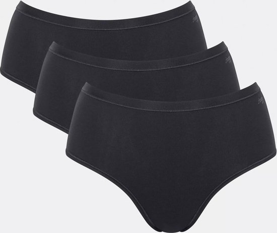 Sous-vêtements pour femmes Sloggi GO Daily Cotton Midi 3P - NOIR -