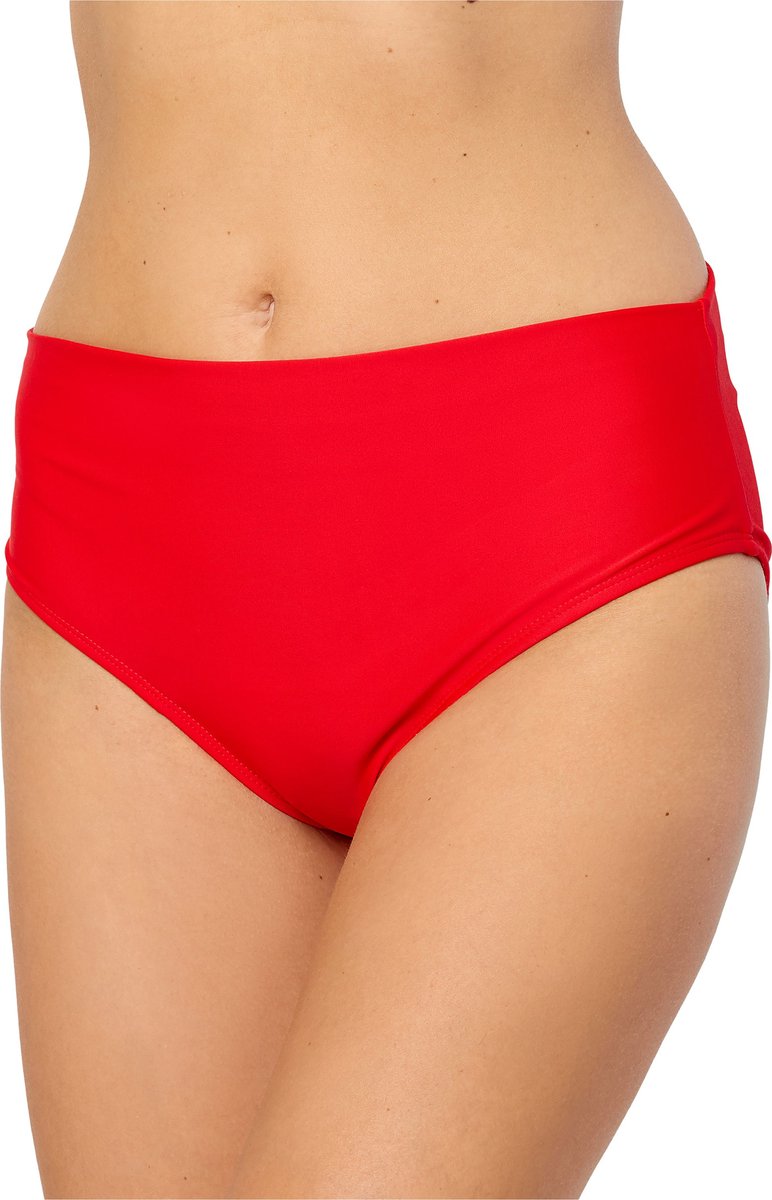 Bellivalini Dames Zwembroek - Bikinibroekje - Elastische tailleband - Polyamide & Elastaan – Zwart – 3XL - BLV-VO-M72W