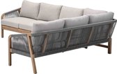 Garden Impressions Alora lounge dining set 2-delig rechts - grey sand