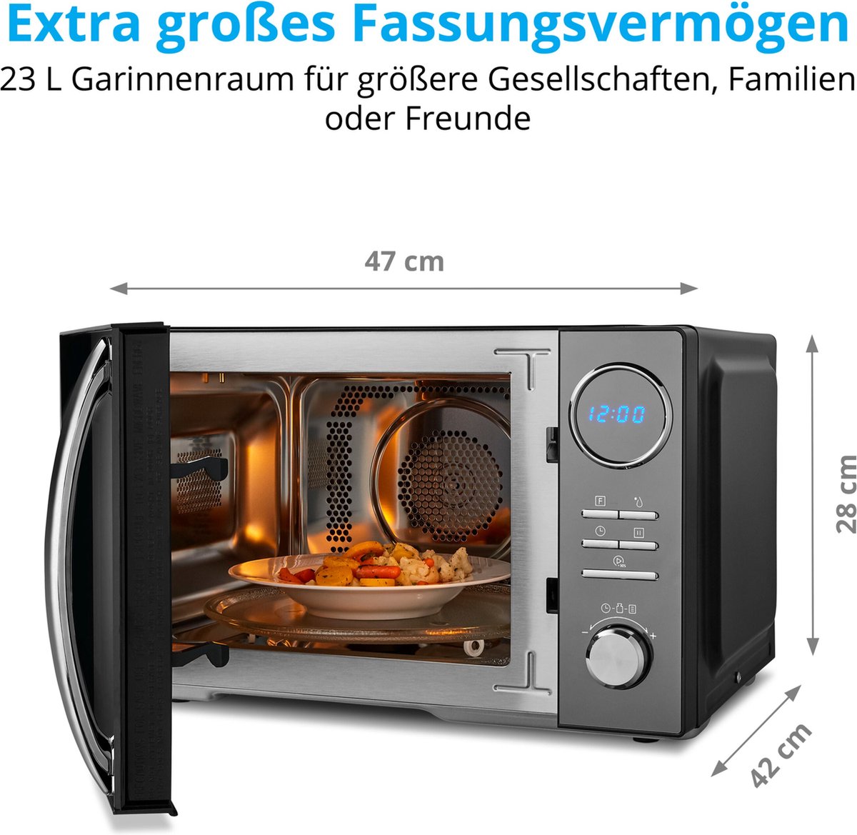 MEDION 3-in-1 magnetron met grill thumbnail 6