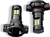 XEOD Xtreme H16 / 5202 / PSX24W - LED Lampen - Autolampen - Dagrijverlichting - Stadslicht - Canbus - 6000K Helder Wit - 12V - 2 Stuks