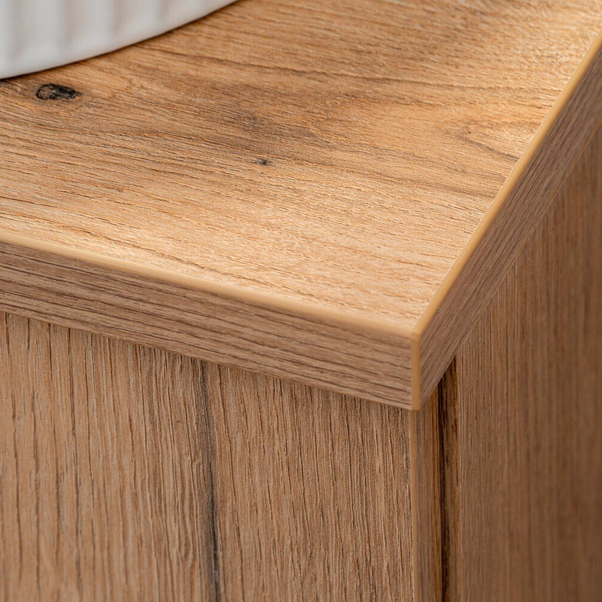 Wastafelonderkast Newport met 4 lades 160x60x40 cm eikenkleurig [en.casa]