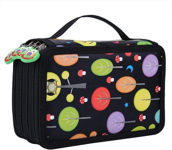 Pen 21×14×8 72 Count Slot Kleurpotlood Draagtas Tas Grote