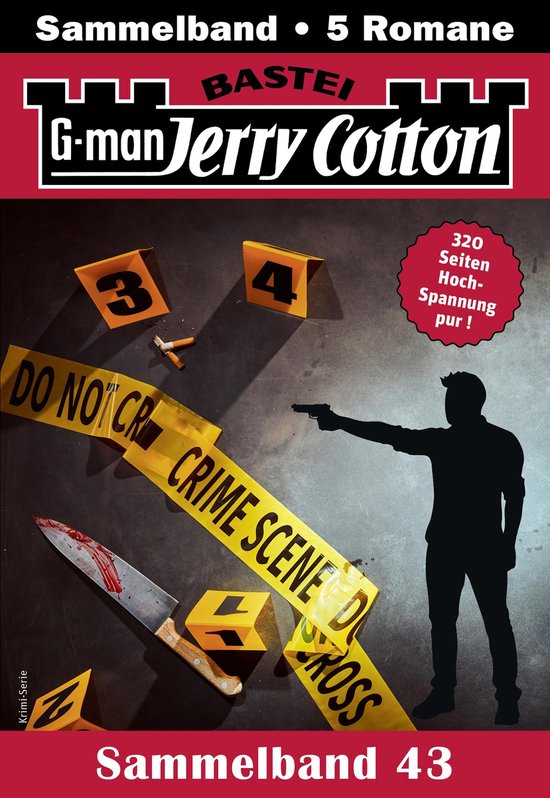 Jerry Cotton Sammelbände 43 - Jerry Cotton Sammelband 43 - cover