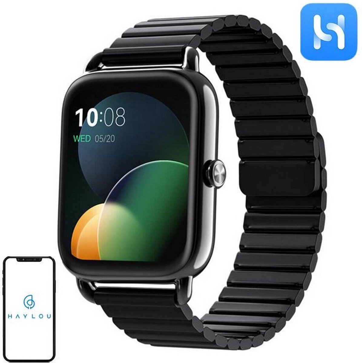 Smartwatch Haylou RS4 Plus (zwart)