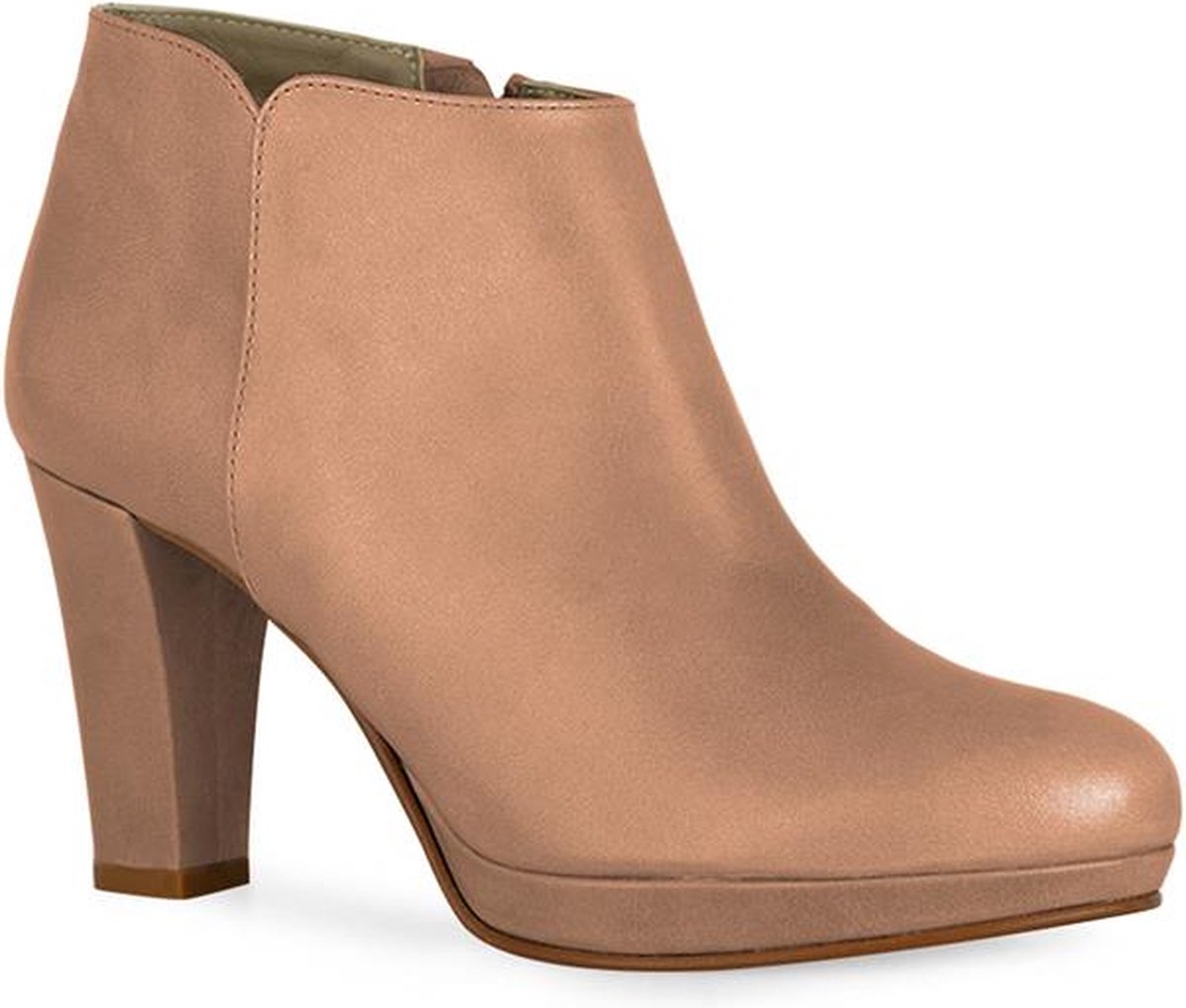 Noë Shoes Nadra Enkellaars Salmon