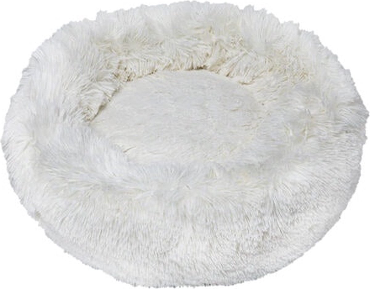 Buckz Hondenmand - Wit - 70 cm - Donutmand