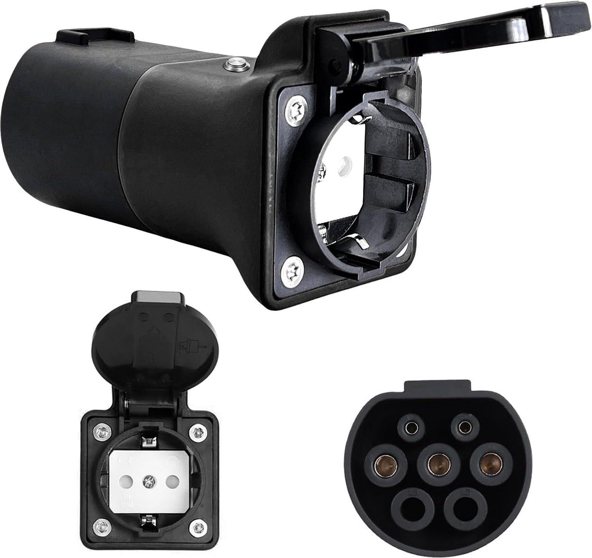 V2L-Adapter für Hyundai für IONIQ 5 für IONIQ 6 für Kona EV für KIA EV 6 verwanln n Laanschluss in eine Buchse nach europäischem Standard 34 V2L-Adapter für Hyundai für IONIQ 5 für IONIQ 6 für Kona EV für KIA EV 6 verwanln n Laanschluss in eine Buchse nach europäischem Standard 34