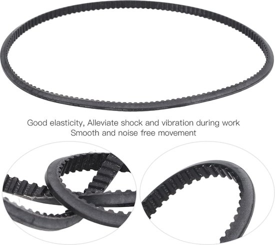 Power Twist V-riem, PU Type A Brede Toepassing 13 Mm in Breedte Verstelbare Aandrijfriem voor Draaibank