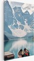 Tableau sur toile Saammp - Nature - Paysage - 40x50 - Photo sur toile - Décoration murale - Décoration murale Salon - Décoration chambre - Impression sur toile