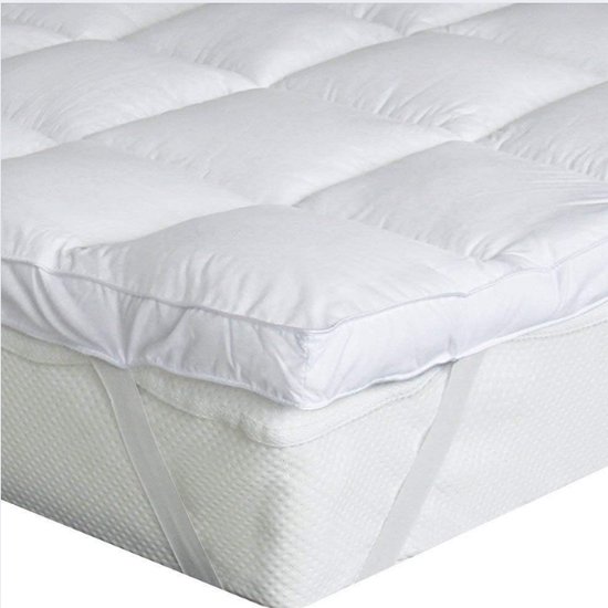 Matrasbeschermer 160x200 - Topdekmatras 160x200 Ademend & Comfortabel - Matrastopper 160x200 Met Extra Zachte Microvezel