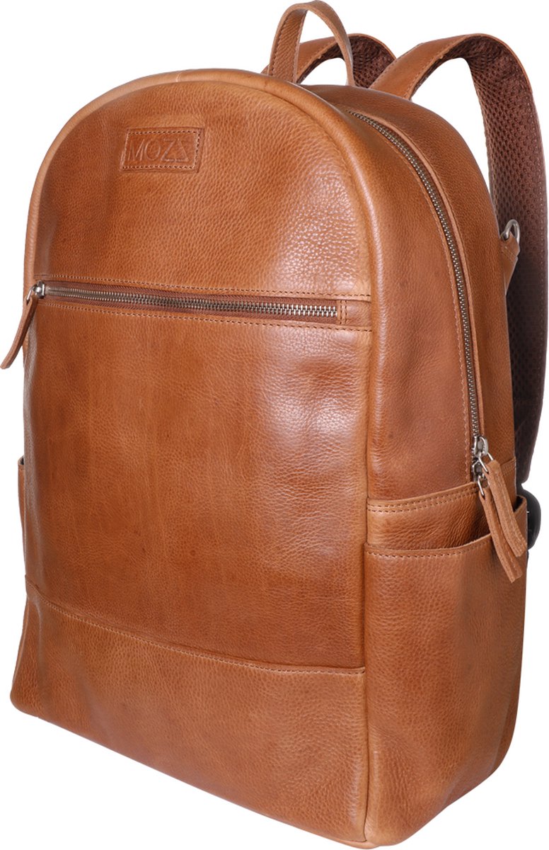 MOZZ BAGS - Luiertas Rugzak Bolton - Cognac