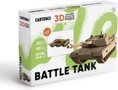 Cartonic - CHAR DE COMBAT - Puzzle 3D - puzzles - DIY- enfants et adultes