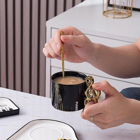 Grote Secret de Gourmet koffie mokken, 360 ml, 6 stuks