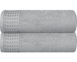 Inovra ® Luxueuze Set van Twee Zachte en Absorberende Badhanddoeken van Hoogwaardige Kwaliteit