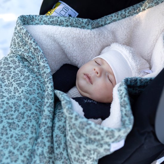 BEMINI Voetenzak - Biside 0-12m - Warme teddy - Heidi Opalin van Bemini — afbeelding 5