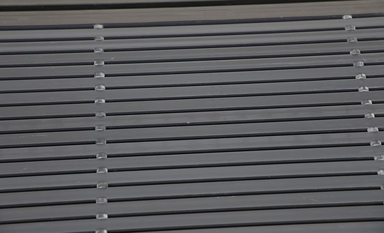 Tapis de brosse Ikado noir - 40 x 60 cm