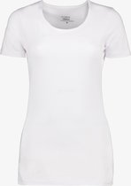 T-shirt TwoDay coton blanc - Wit - Taille L