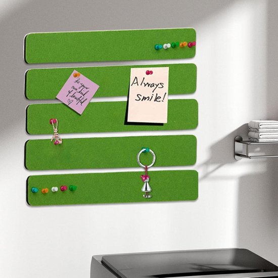 Prikbord Rond Bulletin Groen Kleur 2213 Paneel 60 cm frameloos