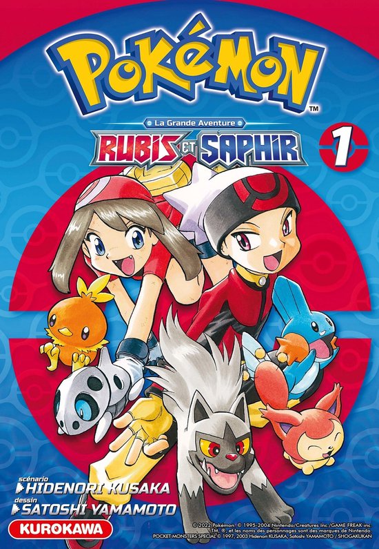 Pokémon 1 - Pokémon - Rubis et Saphir - tome 01