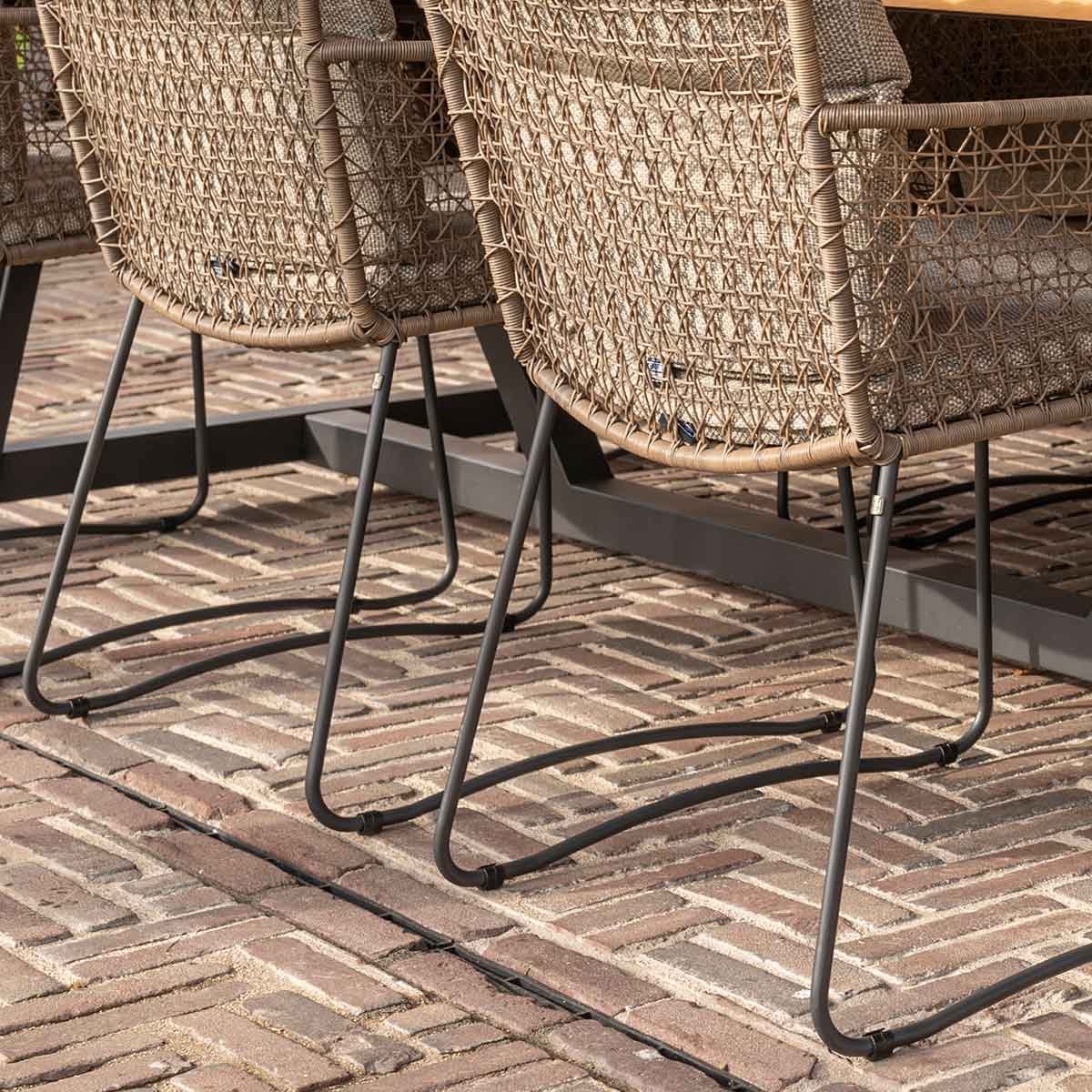4 Seasons Outdoor Aprilla tuinstoel - pure