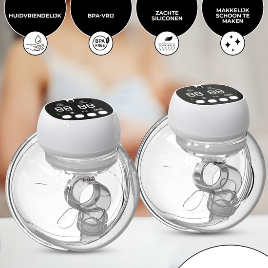 Oemmie Borstkolf - Elektrische - Handsfree - Wit van OEM — afbeelding 5