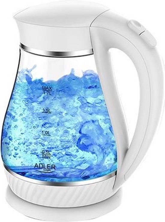 Adler AD1274 - Waterkoker - wit - 1.7 liter