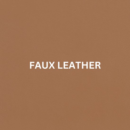 ZICZAC - Set de table TOGO - Lot de 6 - Double face - Simili cuir - 33x45 cm, indiantan