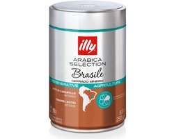 illy - Gemalen koffie - Arabica Selection - Brazilië - Cerrado Mineiro - 6 x 250 gram