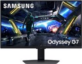 Bol.com Samsung Oyssey G7 LS27DG702EUXEN - 4K IPS Monitor - 144Hz - 27 inch aanbieding
