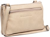 Chesterfield Osaka Washed Waxed Pull Up Schoudertas - Beige