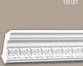Kroonlijst 150187 Profhome Sierlijst Lijstwerk tijdeloos klassieke stijl wit 2 m