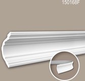 Kroonlijst 150168F Profhome Sierlijst flexibele lijst Lijstwerk neo-classicisme stijl wit 2 m