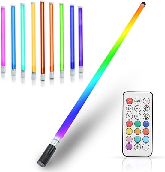 Bresser RGB LED-Lamp 3W Met 13 Effecten - 3000-6500K CRI 90 - Draagbaar Voor Camera En Video