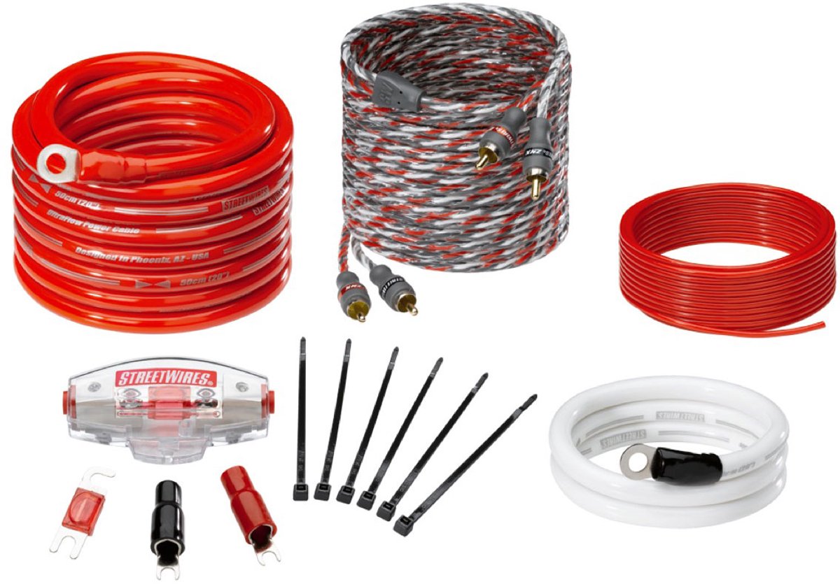 Streetwires ZNX21K versterker aansluitkit 21mm (tot 1200W)