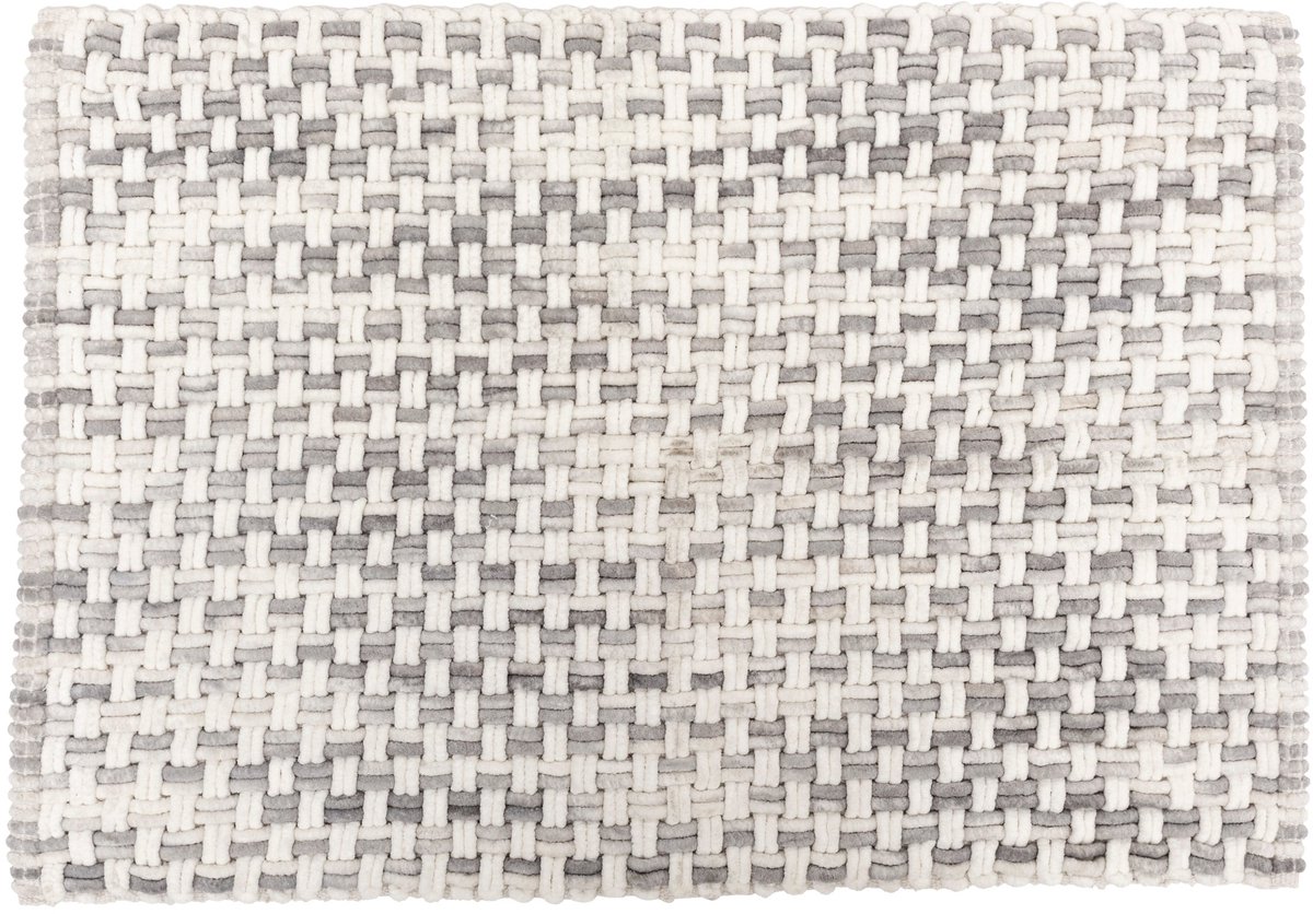 5Five Katoenen Badmat - 50x75cm - Extra zacht - Grijs