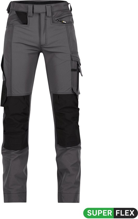 Blåkläder 1799-1860 Werkbroek met stretch Medium grijs/Zwart Kopen bij CDM Bedrijfskleding | 9,4 review | Snelle Levering
