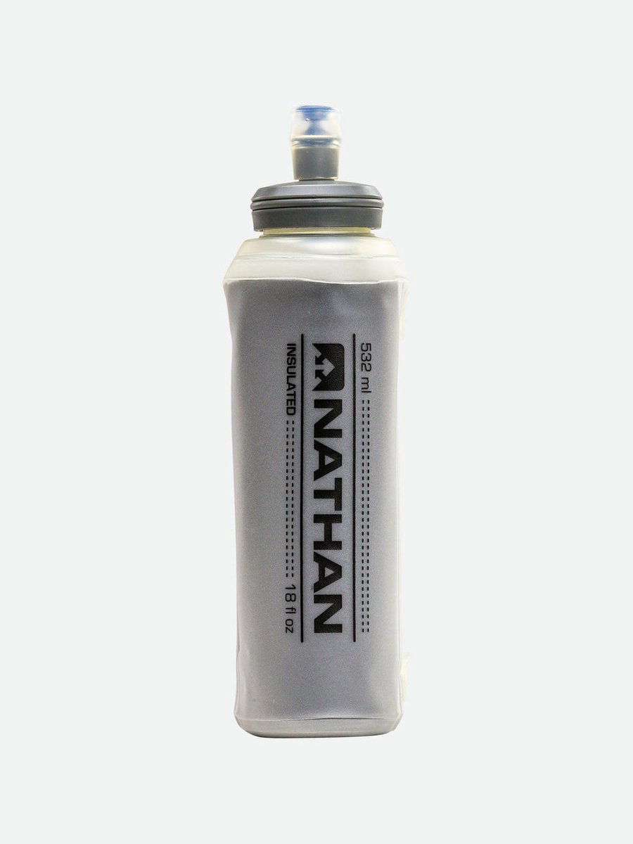Nathan Insulated 532ml Soft Flask Grijs
