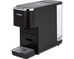 Tornado TCM7042-GS - Koffiezetapparaat - Pads, Cups & Gemalen Koffie - 1.5L - 1350W - Zwart